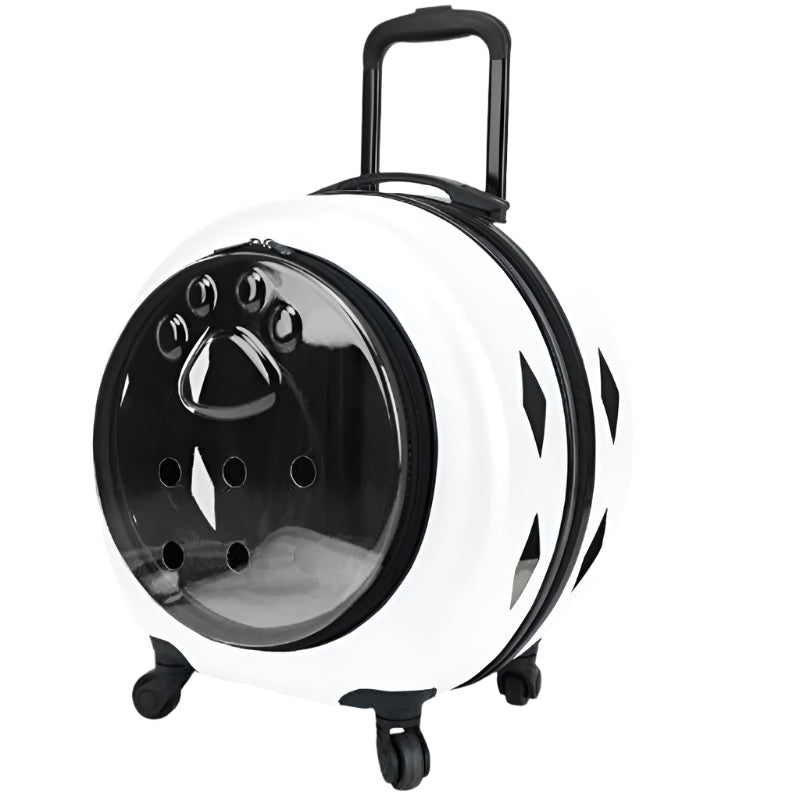 Transparent Pet Travel Suitcase