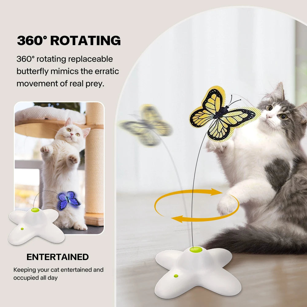 Flutter Bug Cat Toy