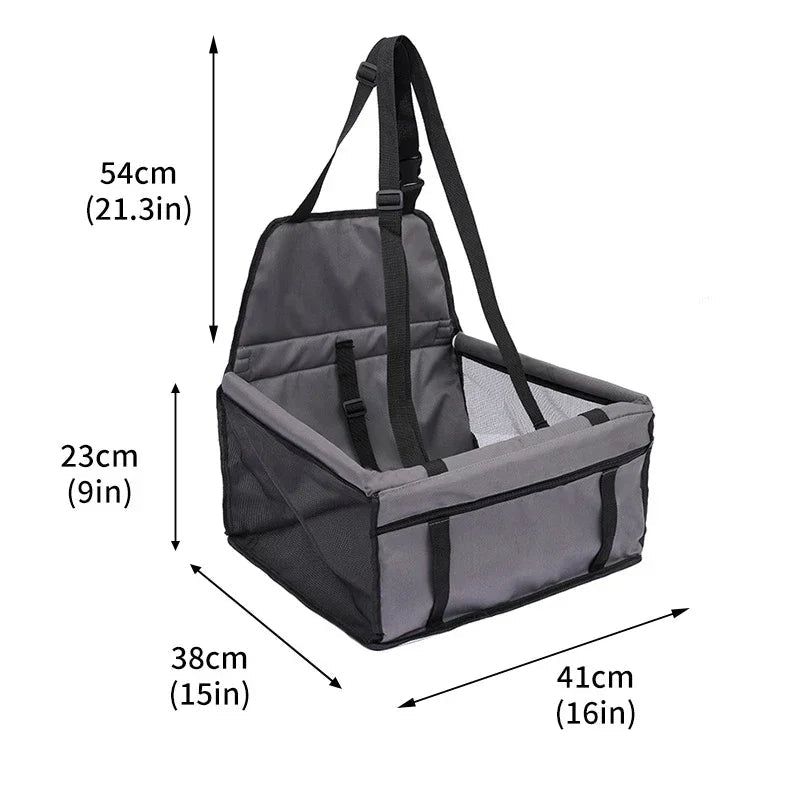 Double Thick Pet Car Seat Bag