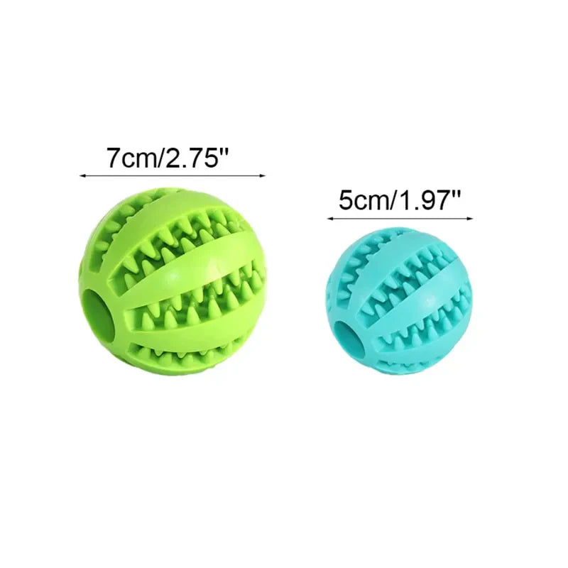Dog Interactive Rubber Food Ball