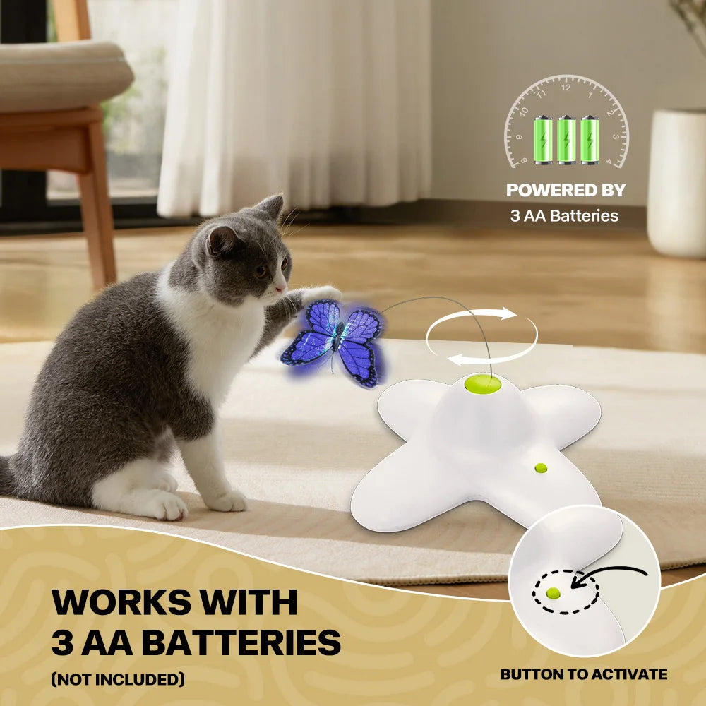 Flutter Bug Cat Toy
